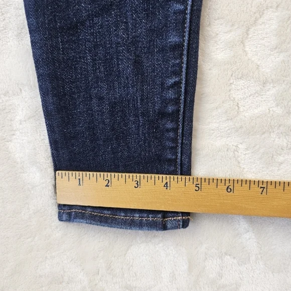 American Eagle Hi Rise Jegging Women’s 6 Regular Dark Wash Stretch Denim Jeans - Picture 5 of 11
